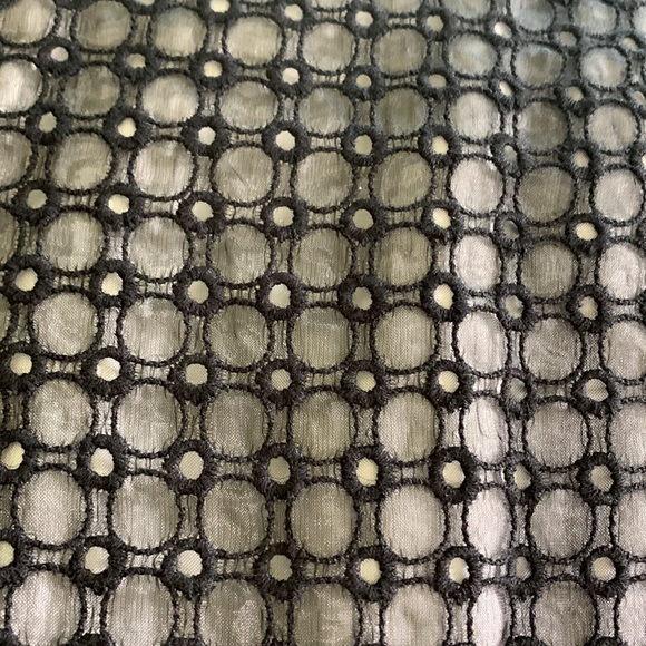 Shoshanna Lace Overlay Sleeveless Cocktail Dress - Picture 3 of 5